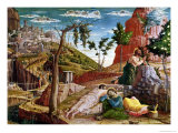 The Agony in the Garden, Left Hand Predella Panel from the Altarpiece of St. Zeno of Verona 1456-60