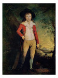 Portrait of Bridger Seward with a Cricket Bat, circa 1788-91
