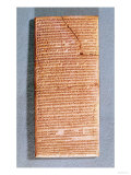 Tablet Relating the Ritual Sacrifices at the Temple of Anu in Uruk (Warka) Copy of an Ancient Text