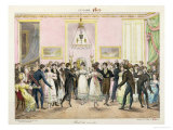 Buy A Society Ball, Engraved by Charles Etienne Pierre Motte (1785-1836) 1819 at AllPosters.com