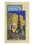 Two Lovers in a Flowering Orchard, circa 1540-50