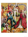 Buy The Stoning of St. Stephen, from the Altarpiece of St. Stephen, circa 1470 at AllPosters.com