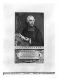 Buy Etienne Bonnot De Condillac (1715-80) 2nd Half 18th Century, Engraved by Giovanni Volpato at AllPosters.com