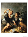 Buy Children Eating a Pie, 1670-75 at AllPosters.com