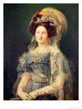 Buy Maria Christina De Bourbon-Sicile (1806-78) Queen of Spain, circa 1829 at AllPosters.com
