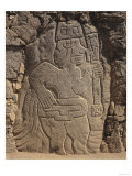 Buy Stela Depicting a Warrior Holding a Club, Chavin Culture at AllPosters.com