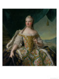 Buy Dauphine Marie-Josephe De Saxe (1731-67) 1751 at AllPosters.com