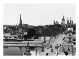 Buy The Old Bridge over the River Main at Wurzburg, circa 1910 at AllPosters.com
