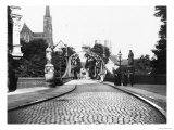 Buy Bridge to the Cathedral, Breslau (Modern Day Wroclaw) Poland, circa 1910 at AllPosters.com