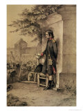 Buy Napoleon I (1769-1821) at the Siege of the Tuileries, 10th August 1792 at AllPosters.com