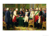 Buy Napoleon I (1769-1821) Receiving Baron Vincent, the Austrian Ambassador, at Erfurt, 1808 at AllPosters.com