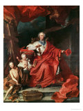 Buy Cardinal De Bouillon (1643-1715) Opening the "Holy Door," 1708 at AllPosters.com