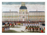 Buy Parade in the Courtyard of the Palais Des Tuileries in the Presence of the Emperor at AllPosters.com