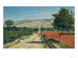 Buy Landscape in Provence. View from Saint-Saturnin-D'Apt, 1867 at AllPosters.com