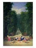 Buy The Groves of Versailles: View of the Maze with Diana and Her Nymphs, 1688 at AllPosters.com