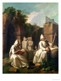 Carthusian Monks in Meditation