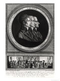 Buy Portrait of the Three Consuls of the Republic, Completed by Edme Bovinet (1767-1082) at AllPosters.com
