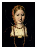 Portrait of a Woman, Possibly Catherine of Aragon (1485-1536), circa 1503/4
