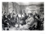 Buy The Quartet or the Musical Evening at the House of Amaury Duval, 1881 at AllPosters.com