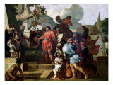 Buy Augustus (63-14 BC) Before the Tomb of Alexander III (356-323 BC) the Great at AllPosters.com