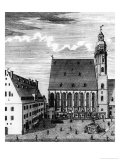 Buy St. Thomas Church and School in Leipzig, 1723 at AllPosters.com