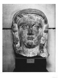 Head of a Lady from Palmyra, Mid-2nd Century AD (Pink Chalk)