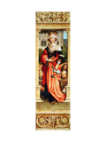 St. Elizabeth of Hungary (1207-31) Right Hand Panel from the Triptych of St. Sebastian, 1516