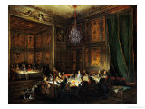 Buy Dinner of the Prince of Conti (1717-76) in the Temple, 1766 at AllPosters.com