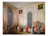 Buy The English Tea (Le the a L'Anglaise) and a Society Concert at the House of the Princesse De Conti at AllPosters.com