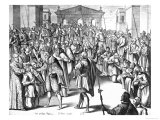 Henri IV (1553-1610) Curing the Sufferers of Scrofula