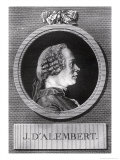 Jean Le Rond D'Alembert (1717-1783) Giclee Print