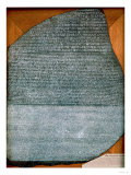 The Rosetta Stone, from Fort St. Julien, El-Rashid (Rosetta) 196 BC