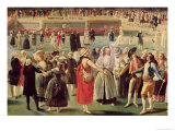 Buy The Ascent of the Montgolfier Balloon at Aranjuez, circa 1764 at AllPosters.com