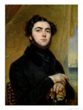 Buy Portrait of Eugene Sue (1804-57) 1837 at AllPosters.com