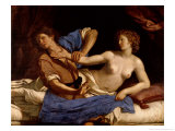 Buy Joseph and the Wife of Potiphar, circa 1649 at AllPosters.com