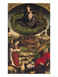 Madonna and Child, Central Panel from the Triptych of Moses and the Burning Bush, circa 1476