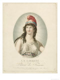 Buy Liberty, Patron of the French, Engraved by Ruotte at AllPosters.com