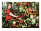 Buy The Vegetable Seller at AllPosters.com