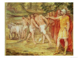 Romulus Marking the Limits of Rome, from the Sala Dei Horatii E Curatii