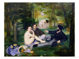 Dejeuner Sur L'Herbe, 1863