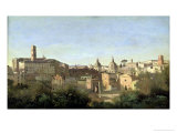 Buy The Forum Seen from the Farnese Gardens, Rome, 1826 at AllPosters.com