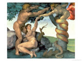 Buy Sistine Chapel Ceiling (1508-12): the Fall of Man, 1510 (Post Restoration) at AllPosters.com