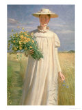 Buy Anna Ancher Returning from Flower Picking, 1902 at AllPosters.com