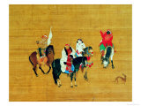 Buy Kublai Khan (1214-94) Hunting, Yuan Dynasty at AllPosters.com