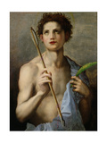 Buy St. Sebastian Holding Two Arrows and the Martyr's Palm at AllPosters.com