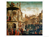 The Miracle of the Relic of the True Cross on the Rialto Bridge, 1494