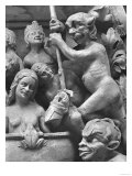 Buy Devil Pushing a Bishop in the Fire, from the Last Judgement of the Cathedral of St. Etienne at AllPosters.com