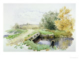 Landscape with Bridge over a Stream