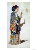 Buy Figure of a Girl in Turkish Costume at AllPosters.com