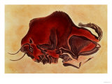 Rock Painting of a Bison, Late Magdalenian, 13000 BC